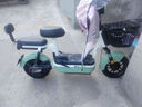 愛瑪電動(dòng)自行車歡樂豆遙控啟動(dòng)70km長(zhǎng)續(xù)航版48V16plus鉛酸電池輕便小巧電動(dòng)自行車 源彩木樨草綠 曬單實(shí)拍圖