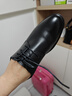 拔佳（Bata）商務正裝鞋男秋季新款英倫風牛皮復古德比通勤鞋EKA01CM4七夕 黑色 41 曬單實拍圖