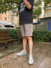 愛步（ECCO）休閑板鞋男 25年秋季新款簡約拼色休閑鞋運(yùn)動(dòng)男鞋 街頭球鞋539834 鴿子灰53983455915 43 曬單實(shí)拍圖