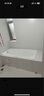 科勒（KOHLER）嵌入式鑄鐵浴缸齊悅1.5/1.6/1.7米小戶型家用泡澡成人浴缸28108T 嵌入式鑄鐵浴缸-含扶手 1.6m 曬單實(shí)拍圖