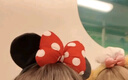 迪士尼（Disney）毛絨玩具正版發(fā)飾卡通女孩扮裝飾品米奇老鼠生日禮物 米妮發(fā)箍 曬單實(shí)拍圖
