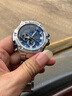 卡西歐（CASIO） G-SHOCK鋼鐵黑暗之心明星同款藍天使GST-B100太陽能男表運動手表 GST-B100D-2A 曬單實拍圖