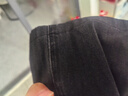 利郎威化空調(diào)牛仔褲男中腰25夏季吸濕排汗牛仔褲 黑色  31.5(170/80A) 曬單實(shí)拍圖