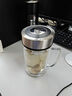富光大容量高硼硅雙層玻璃杯帶茶隔加厚水杯子帶把泡茶杯辦公杯 曬單實(shí)拍圖