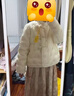 三彩【花影蝶夢(mèng)】2025冬季新款新中式羽絨服毛毛立領(lǐng)盤(pán)扣白鴨絨 奶白色 M 160/84A 曬單實(shí)拍圖