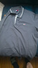 TOMMY JEANS【潮流鑲邊】25夏季男裝純棉珠地網(wǎng)眼商務(wù)翻領(lǐng)短袖T恤POLO20745 灰黑色PT2 L 曬單實拍圖