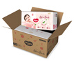 好奇（Huggies）鉑金裝成長(zhǎng)褲XL96片(12-17kg)加大號(hào)嬰兒尿不濕小桃褲超薄透氣 曬單實(shí)拍圖
