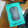 羅技（Logitech）M220 輕音鼠標(biāo) 無(wú)線鼠標(biāo) 辦公鼠標(biāo) 對(duì)稱(chēng)鼠標(biāo) 帶無(wú)線微型接收器 灰黑色 曬單實(shí)拍圖