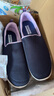 斯凱奇（Skechers）健步鞋丨男女同款春夏透氣一腳蹬女運(yùn)動(dòng)老人鞋散步鞋媽媽鞋休閑鞋 女款-海軍藍(lán)色/薰衣草色/NVLV 38 曬單實(shí)拍圖