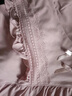 莫代爾睡裙女士夏季莫代爾薄款休閑短袖中長款裙子媽媽家居服睡衣可外穿 藕粉色 莫代爾短袖睡裙 XL 【建議120-140斤】 曬單實拍圖