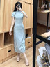 Ebonka高端法式芭蕾單鞋女低跟鞋子夏季新款瑪麗珍女鞋淺口鞋百搭晚晚鞋 藕粉色(漆皮) 38 曬單實(shí)拍圖