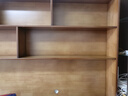 惠尋實木雙人書桌書架一體桌家用兒童學(xué)習(xí)桌客廳簡約電腦桌學(xué)生寫字桌 書桌+扶手升降椅*2【備注顏色】 180cm*60cm*80cm【總高190cm】 曬單實拍圖