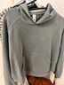 lululemon丨Softstreme? 女士連帽衫 LW3HMVS 比利時(shí)藍(lán)牛 XS /4 曬單實(shí)拍圖