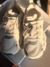 G.duck小黃鴨女童運動(dòng)鞋春秋款2024新款兒童老爹鞋小女孩透氣網(wǎng)面單網(wǎng)鞋 米灰色 34 曬單實(shí)拍圖