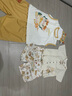 漢宮優(yōu)品寶寶套裝男寶無袖背心一歲男生衣服2歲男孩女兒童中國風男童夏裝 砂黃 110 曬單實拍圖