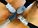 斯凱奇（Skechers）【甄子丹同款】閃穿鞋男士夏季健步鞋休閑運動(dòng)鞋216278 曬單實(shí)拍圖