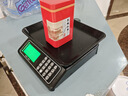 今選高精度防水電子秤克稱廚房秤1g/0.1g食物品電子稱水果中藥材精準茶葉克重秤 充電全防水20kg/1g石耀黑凹盤 曬單實拍圖