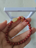 默研（MOYAN）南紅瑪瑙手鏈女和田玉葫蘆福牌銅錢(qián)彈力手串新中式國風(fēng)手鏈 6MM南紅瑪瑙和田玉葫蘆銅錢(qián)手鏈 曬單實(shí)拍圖