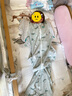 LOVE TO DREAM澳洲品牌嬰兒防驚跳睡袋春夏季襁褓式睡袋兒童寶寶投降式防踢被 可拆袖 綠色冒險(xiǎn)兔 輕薄款 M碼：8-15斤 (約3-6個(gè)月) 曬單實(shí)拍圖