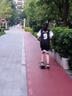 匹克滑板成人兒童初學(xué)專業(yè)板雙翹板動作刷街青少年四輪滑板車 專業(yè)動作【簡約黑白】+護具背包 曬單實拍圖