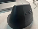 羅技（Logitech）Lift人體工學(xué)鼠標(biāo) 垂直鼠標(biāo) 小手鼠標(biāo) 無線藍(lán)牙鼠標(biāo) 3臺(tái)設(shè)備秒切換 帶Logi Bolt接收器 黑色 曬單實(shí)拍圖