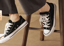 匡威（Converse）官方 莫爾登All Star男女低幫休閑滑板鞋黑色A09226C A09226C 43 曬單實拍圖