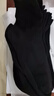雅鹿襪子男士四季純色中筒襪透氣吸汗春秋商務(wù)男襪 黑色 10雙 均碼 曬單實(shí)拍圖
