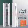澳浪適用Apple Pencil Pro筆盒 蘋果iPad電容筆1/2/Pro代全包軟硅膠內(nèi)托2024版觸控筆保護(hù)收納盒 灰色 曬單實(shí)拍圖