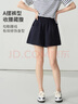 浪莎短褲女夏季2025新款時(shí)尚純棉運(yùn)動(dòng)褲修身顯瘦薄款褲外穿涼感休閑褲 曬單實(shí)拍圖