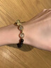 普陀山田曦薇同款 黑曜石綠幽靈手串水晶轉(zhuǎn)運(yùn)珠手串送女友 【黑曜石綠幽靈款】6mm 【師傅指導(dǎo)】 曬單實(shí)拍圖
