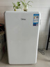 美的（Midea）93升單門(mén)一級(jí)低音復(fù)古白色小冰箱單溫冷藏租房家用宿舍辦公室可放美妝BC-93MF【國(guó)家補(bǔ)貼】 曬單實(shí)拍圖