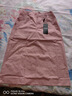 SORRYNAM高品質(zhì)彈力棉A字半身裙夏季新款高腰寬松顯瘦中長(cháng)款休閑工裝裙 粉色(028) M 建議95111斤 曬單實(shí)拍圖