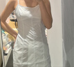 UR2025夏季新款女裝時尚波嬉風顯瘦吊帶連衣裙UYY750063 本白 S 曬單實拍圖
