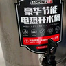三鼎電熱開水桶開水器商用燒水桶奶茶店家用不銹鋼保溫?zé)崴按笕萘空糁笸白伦油?SD-40L-D加厚款 曬單實(shí)拍圖