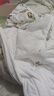 南極人（Nanjiren）恒溫嬰兒分腿睡袋秋冬中大童防踢被子寶寶家居服竹棉睡衣100碼 曬單實(shí)拍圖