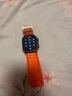 表帶哥適用蘋(píng)果手表表帶s10表帶高定款夏天夏季透氣9/8/7iwatch45/46/49MMultra2高山尼龍表帶回環(huán)橙色L 曬單實(shí)拍圖