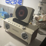 巫牌 CD播放機(jī) 2.1聲道藍(lán)牙音響音箱一體式CD機(jī) 鉆石鐵銹米白色 曬單實(shí)拍圖