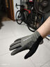 洛克兄弟（ROCKBROS）騎行手套全指公路自行車(chē)手套長(cháng)指觸屏薄款透氣男女春夏秋 長(cháng)指黑綠色 L 曬單實(shí)拍圖