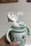 babycare西高地保溫杯學(xué)飲兒童寶寶學(xué)生上學(xué)水壺吸管直飲杯外出6月+-小綠 曬單實(shí)拍圖