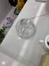 金格羽透明蓋子展示用 圓型明檔玻璃罩水果盤透明菜蓋蛋糕蓋子罩子展示 16cm玻璃罩 曬單實(shí)拍圖