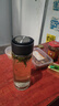 萬(wàn)象（WANXIANG）單層玻璃杯加厚水杯生日禮物戶(hù)外大容量運動(dòng)水杯便攜高顏值簡(jiǎn)盒裝 U261R-深灰色520ml 曬單實(shí)拍圖