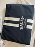 巴利（BALLY）男士織物商務(wù)通勤手拿包男包禮物男 FHOLLER STL 507 6300135 黑色白色條紋 曬單實(shí)拍圖