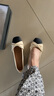 達芙妮淺口單鞋女新品媽媽鞋2025夏季女鞋配裙子豆豆鞋一腳蹬瑪麗珍涼鞋 曬單實(shí)拍圖