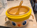 COOKSS嬰兒輔食碗恒溫注水保溫碗316不銹鋼寶寶嬰幼兒吃飯兒童餐具橙色 曬單實(shí)拍圖