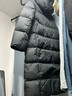 FILA FUSION斐樂(lè )潮牌情侶長(cháng)款羽絨服2025冬季90%鵝絨新款保暖連帽外套 牧筠白-IV M 170/92A/M 曬單實(shí)拍圖