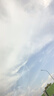 天堂 防紫外線陽傘三折 遮陽傘黑膠防曬傘蜜桃圖案晴雨傘 米黃 曬單實拍圖