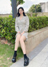 CAMILA KSENIA官網(wǎng)厚底樂福鞋女士2025新款夏季百搭鞋子時尚單鞋增高女鞋小皮鞋 黑色 37 曬單實拍圖