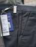 羅蒙（ROMON）免燙西褲男秋冬季款商務(wù)休閑加絨厚男士寬松直筒長(cháng)褲子爸爸裝男褲 黑色厚+藏青厚 32 (推薦腰圍2尺5) 曬單實(shí)拍圖
