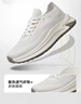 意爾康正品男鞋夏季網(wǎng)面透氣網(wǎng)鞋飛織老爹鞋商務(wù)休閑旅游鞋跑步運(yùn)動(dòng)潮鞋 米白 43 (265mm) 曬單實(shí)拍圖