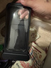 億色手機防水袋可觸屏防水套游泳深潛水下拍照掛繩掛脖手機袋外賣騎手適用iPhone14ProMax/15ProMax黑 曬單實拍圖